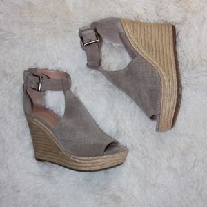 Marc Fisher Allison Perforated Espadrille Sandal